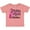 Mauve, variant on Inktastic Breast Cancer Awareness We Wear Pink in October Girls Baby T-Shirt