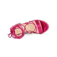 thumbnail image 4 of BLISSFUL STEP Women's Espadrilles Platform Wedges Heeled Lace Up Sandals, 4 of 8