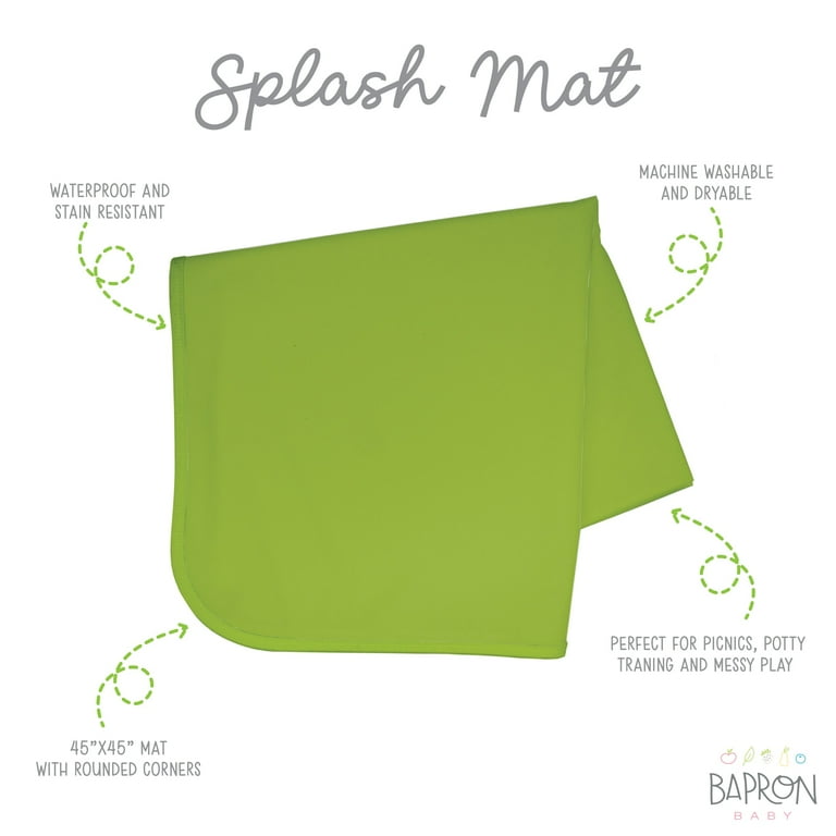 Solid Ribbit Minimalist Splash Mat A Waterproof Catch-All for