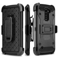 thumbnail image 1 of LG K10 / Premier LTE Case, SOGA [Defender Series] [Shock Absorption] Tough Armor Hybrid Case w/ Belt Clip for LG K10 MS428 K428SG / LG Premier LTE L62VL L61AL - Black, 1 of 1