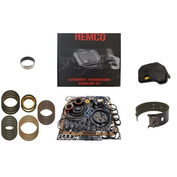 4l60e (98-03) transmission rebuilt kit overhault kit clutches front band pump bushing and filter Automatic transmission