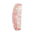 thumbnail image 1 of Peine de mármol duradero de 1 Pc Rosa Hoja de acetato, 1 of 5