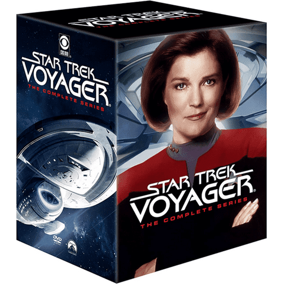 Star Trek: Voyager The Complete Series [47-Disc DVD Collection] (Sci-Fi, Adventure, Drama, Compatible with All Region DVD Players)
