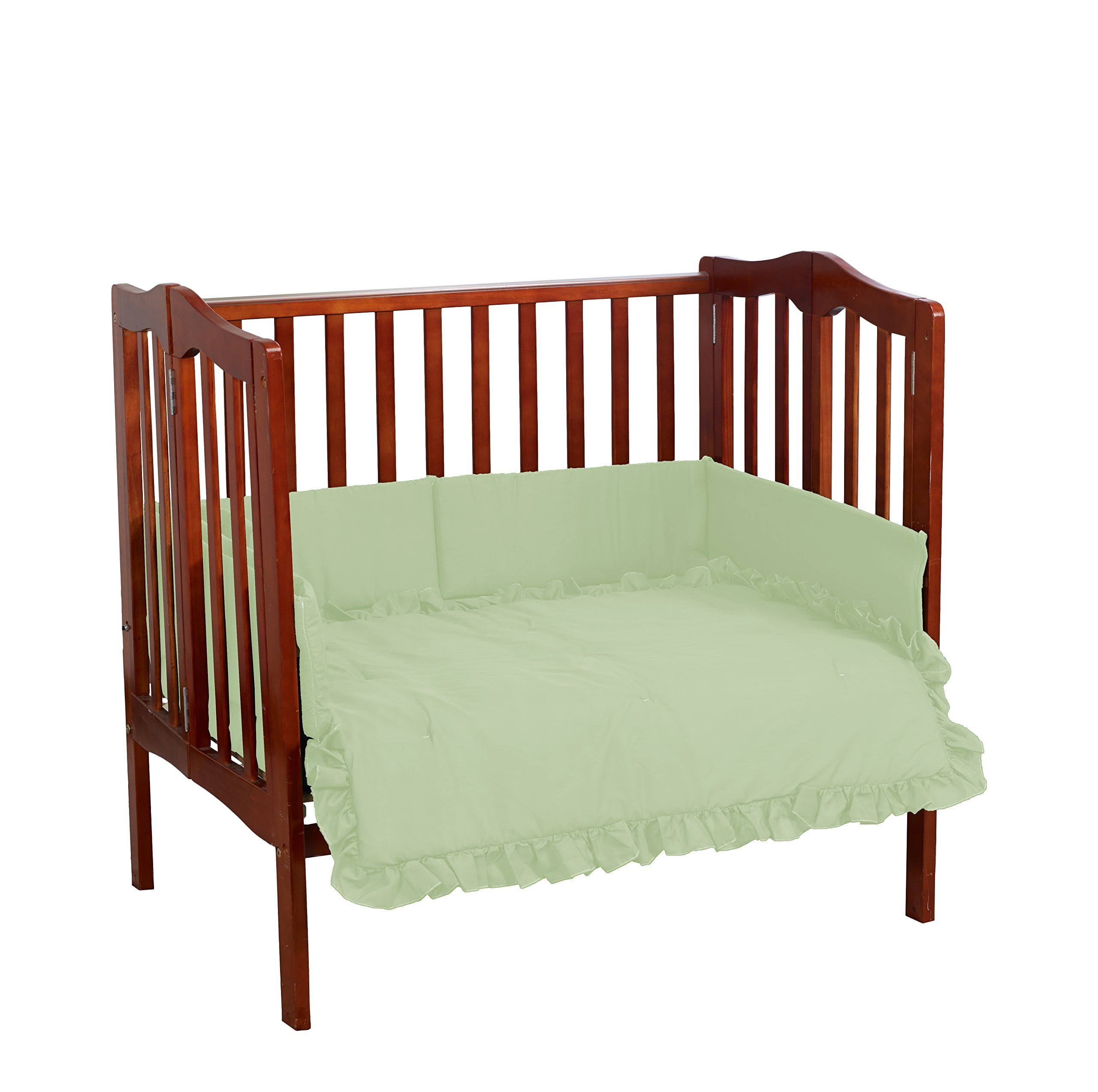portable crib bedding