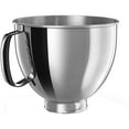 thumbnail image 4 of KitchenAid Artisan Series 5 Quart Tilt-Head Stand Mixer, Imperial Black (KSM150PSBK), 4 of 6