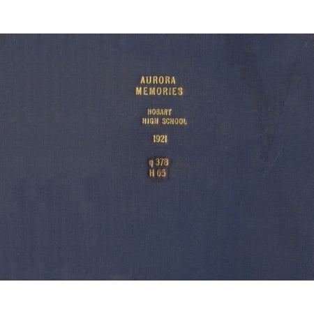 (Custom Reprint) Yearbook: 1921 Hobart Senior High School - Memories Yearbook (Hobart IN)