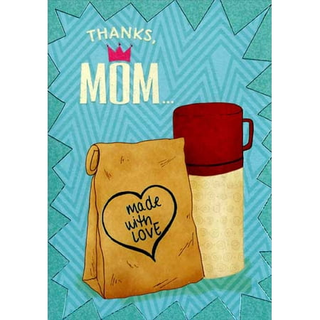 Designer Greetings Lunch Bag and Thermos: Mom Mother's Day