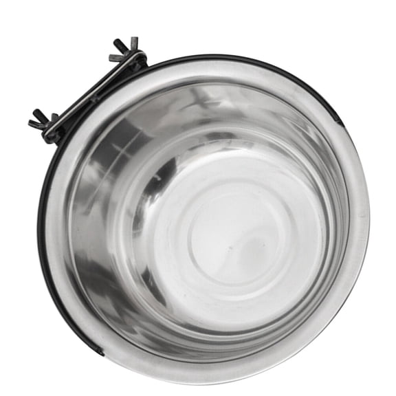 LEORX Dog Water Bowl Hanging Crack Resistant Food and Water Holding 1Set
