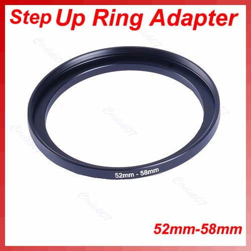 46mm to 52mm 46-52 Stepping Step Up Filter Ring Adapter 46-52mm 46mm-52mm UK 