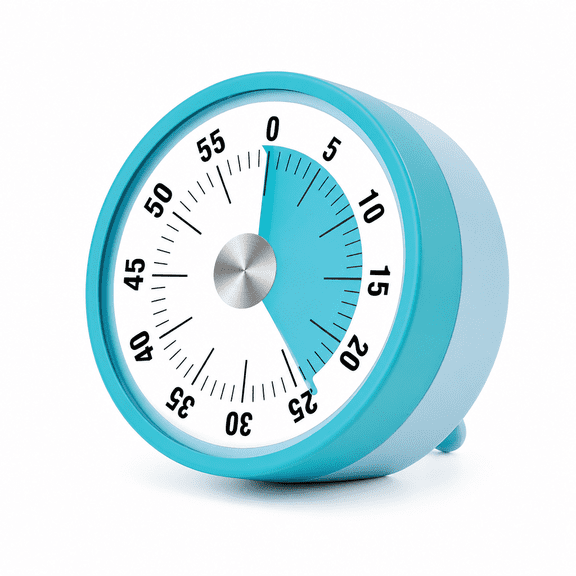 VORALYN Mechanical Kitchen Timer Magnetic Visual Timer High Volume Kitchen Timer with Loud Alarm Precise 60 Minutes Kitchen Timer Stainless Steel Cooking Timer for Cooking Reading Studying Exercise