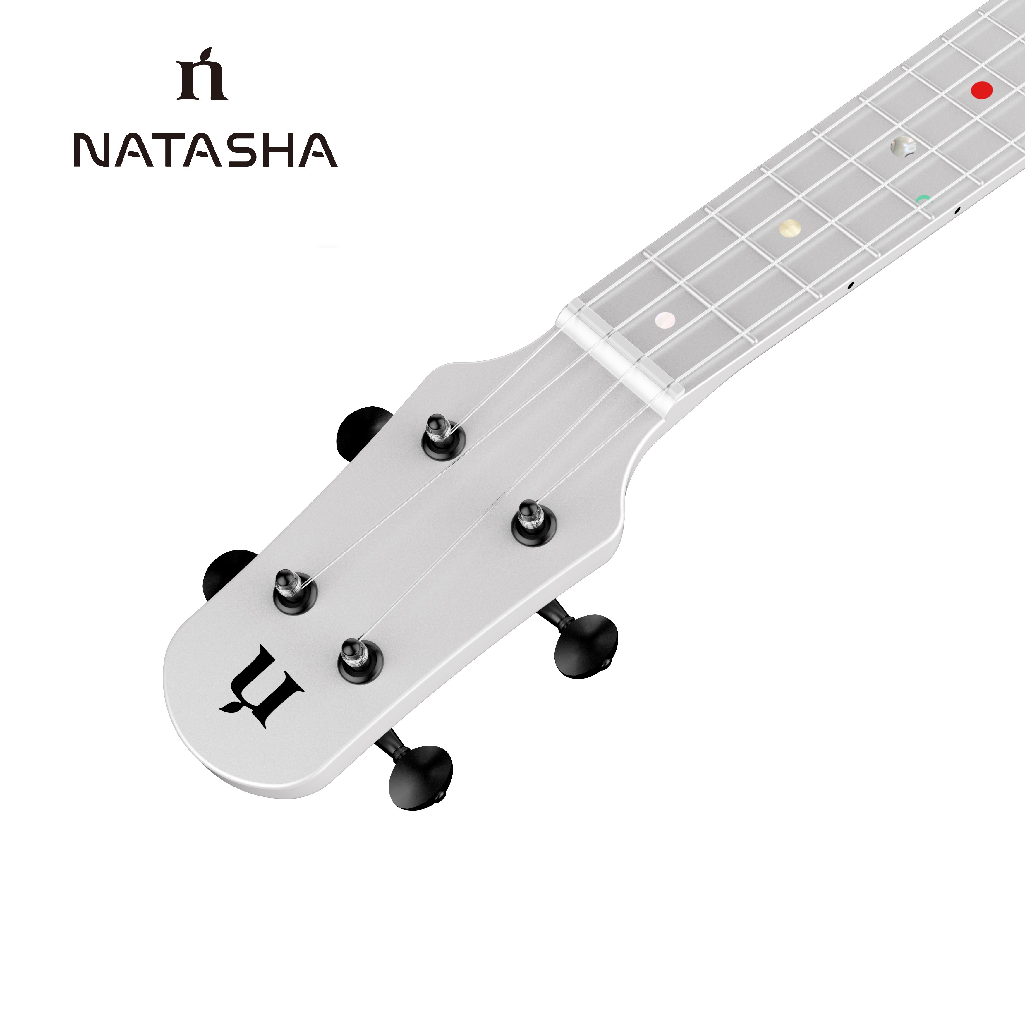Natasha Asteroid Carbon Fiber 23-inch Ukulele , Travel Ukuleles,Integrated Casting With Carbon Fiber Composite Material, light and portable.