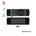 thumbnail image 6 of MX3 Backlit Voice Air Mouse Remote Control Mini Keyboard 2.4G Wireless Gyroscope IR Learning for Android TV Box PC Projector (With Mic No Backlit), 6 of 7