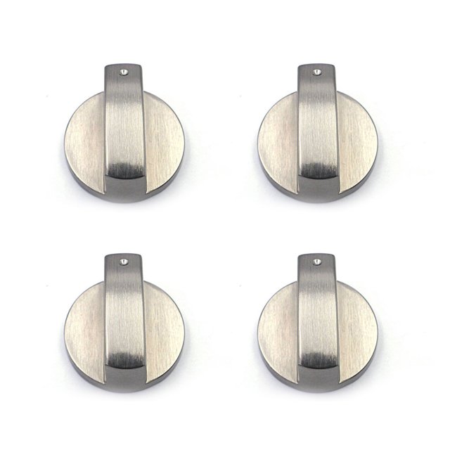 Estufas de estufas Material de aleación de aluminio premium Botón de interruptor creativo Profesional Práctico Conveniente Cooker Piezas de repuesto 4 piezas Inevent HA061080-00