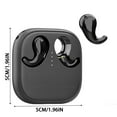 thumbnail image 3 of FEISHENTT Sleep Earbuds Bluetooth in Ear Light-Weight Headphones, Mini Invisible Earplugs Small Design for Side Sleepers, 58H Playtime with Charging Case, Clear Calls& Noise Block, 3 of 6