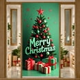 thumbnail image 5 of Christmas Tree Design Christmas Banner Gold Ornaments Merry Christmas Banner Gift Boxes Snowflakes Xmas Banner for Christmas Party Home Decoration Indoor Celebration, 5 of 9