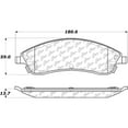 thumbnail image 2 of Centric (301.10190) Brake Pad, Ceramic, 2 of 4