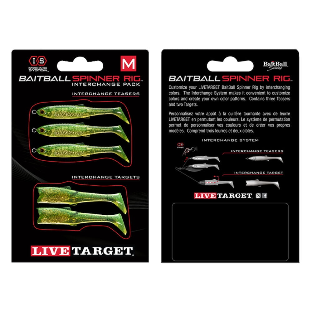 LiveTarget Lures BaitBall Spinner Rig