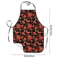 thumbnail image 2 of Disketp Paisley 5 Kitchen Apron with adjustable Aprons for Women with Pockets Cooking Powder Pink Apron, 2 of 7