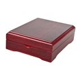 thumbnail image 5 of Portable Wooden Display Box Organizer Box Storage Case Durable Medal Badge Medal 10cmx10cmx3.5cm, 5 of 8