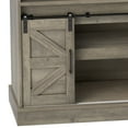 thumbnail image 6 of Uforic Farmhouse Coffee Bar Cabinet with Power Outlet, Wine Glass Rack, Barn Door Storage, 47" Sideboard, 6 of 8