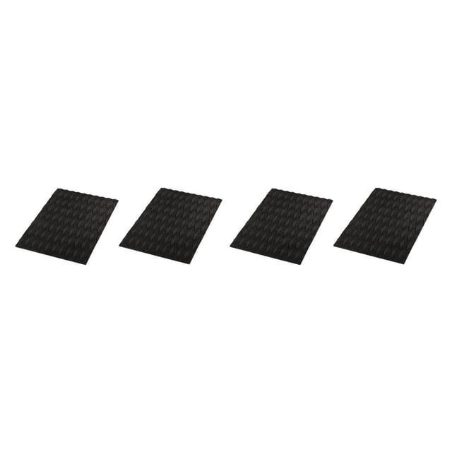 Advancent 2 uds accesorios de almohadilla de tracción para Surf pieza de repuesto profesional agarre de cubierta de Surf almohadillas traseras Negro 2piezas