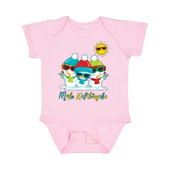 Inktastic Mele Kalikimaka Boys or Girls Baby Bodysuit