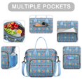 thumbnail image 2 of Mermaid Princess Sea Pattern Womens Lunch Box for Work,Insulated Large Lunch Bag for Tween and Teen,Loncheras Para Mujer,Leakproof Adult Lunch Bag for Work,Beach,Travel,Picnic,Camping, 2 of 7