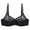 Black, variant on Women’s Bras Bras for Women No Underwire - Seamless Bras for Women, Wireless Bra, Adjustable Bra Khaki 40CD