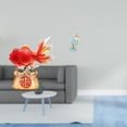 thumbnail image 2 of Estatua De Pez De Feng Shui Chino Y Muñeca De Resina De Mujer Playera, Escultura De Dama Para La Entrada, La Oficina, El Hogar, Decoración De Mesa, Adorno De Buena Suerte., 2 of 8