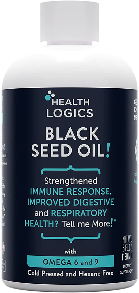 Health Logics Black Seed Oil Rich Source of Omega 6 & Omega 9 Pure