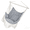 Grey, variant on Hammock Chair Hanging Rope Swing Seat with 2 Cushions & Side Pocket Macrame Hanging Chair Heavy Duty Metal Rod Extra Comfortable for Indoor Outdoor