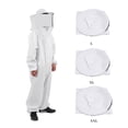 thumbnail image 4 of Combinaison de Protection Apiculteur Combinaison Professionnelle Apiculture Équipement de Protection Apiculture Combinaison Intégrale Apiculteur Chapeau, Protection Complète, 4 of 6