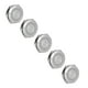 thumbnail image 5 of 5Pcs Momentary Push Button Switch Metal Auto Reset Ultra Thin Waterproof with LED 25mmDC3~6V Red, 5 of 5