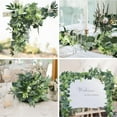 thumbnail image 3 of Samhe 6Ft Eucalyptus Garland, Bushy Artificial Lvy Greenery Vines with Flower Gypsophila Willow Leaves for Home Wedding Party Table Runner Centerpiece Decor, 3 of 10