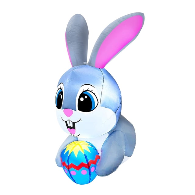 Decoraciones Al Aire Libre Inflables De Pascua De Pascua Inflable Luminoso BLESIY Accesorios inflables al aire libre