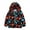 Black, variant on KYAIGUO Toddler Boys Girls Rain Jackets Kids Lightweight Waterproof Hooded Jackets Coat Fashion Print Long Sleeve Jacket Raincoats Sized 3-10T