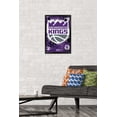 thumbnail image 2 of NBA Sacramento Kings - Maximalist Logo 23 Wall Poster, 14.725" x 22.375" Framed, 2 of 5