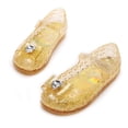 thumbnail image 4 of Jelly Shoes for Girls, Closed-Toe Princess Sandals with Metal , Crystal Glitter Design for Spring Summer Beach, 4 of 9