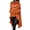 Orange, variant on Christmas Hoodies for Women 2025 Long Sleeve Irregular Hem Xmas Graphic Hooded Sweatshirt with Pockets Pullover Tops