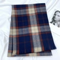 thumbnail image 6 of Blue Scarf Women Fall Winter Scarf Classic Scarf Warm Soft Large Blanket Wrap Shawl Scarves, 6 of 6