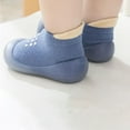 thumbnail image 3 of TAIAOJING Toddler Baby Sock Shoes Baby Walking Shoes Non- Breathable Slippers With Soft Rubber Sole Baby Boys Girls Sneakers Stylish Footwear 2-2.5 Years, 3 of 7