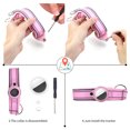 thumbnail image 3 of Collar de perro reflectante para mascotas con soporte para Apple Airtag (rosa M) Likrtyny  Mascotas, 3 of 9
