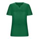 thumbnail image 3 of Camisetas Casuales de Mujer Cuello en V Color Sólido Camiseta de Gran Tamaño Poliéster Ligero, Blusa Suelta para Verano Primavera Diaria, 3 of 5
