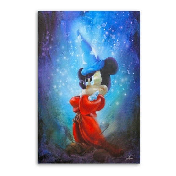 Mickeys Mouse Picture Print Wall Art Poster Painting Canvas Posters Artworks Gift Room Aesthetic 08x12inch(20x30cm)