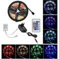 thumbnail image 2 of Interior transformador, tiras de luces LED RGB de 5 m para una decoración inolvidable, bajo consumo de energía, uso en interiores no impermeable, función de memoria, temperatura baja brillante, kit, 2 of 7