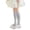 Gray, variant on Jalioing Toddler Girls Knee High Stockings Solid Cotton Long Tube Socks with Bow Spring Fall Dress Socks for Girls
