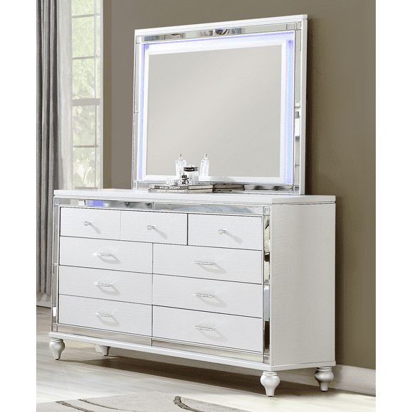 White Dresser Mirrors