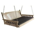 thumbnail image 4 of Fanback Red Cedar Swing Bed, 4 of 6