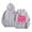 Light Gray, variant on Oversized Puff Graphic Hoodies for Teens & Young Adults - Trendy Cute Preppy Y2K Long Sleeve Sweatshirts with Pockets(Red, XXXL)