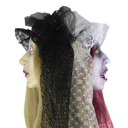 Two Sided Bride Severed Head Prop